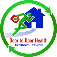 Door to Door Health Logo