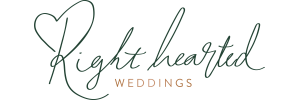 Right Hearted Weddings Logo