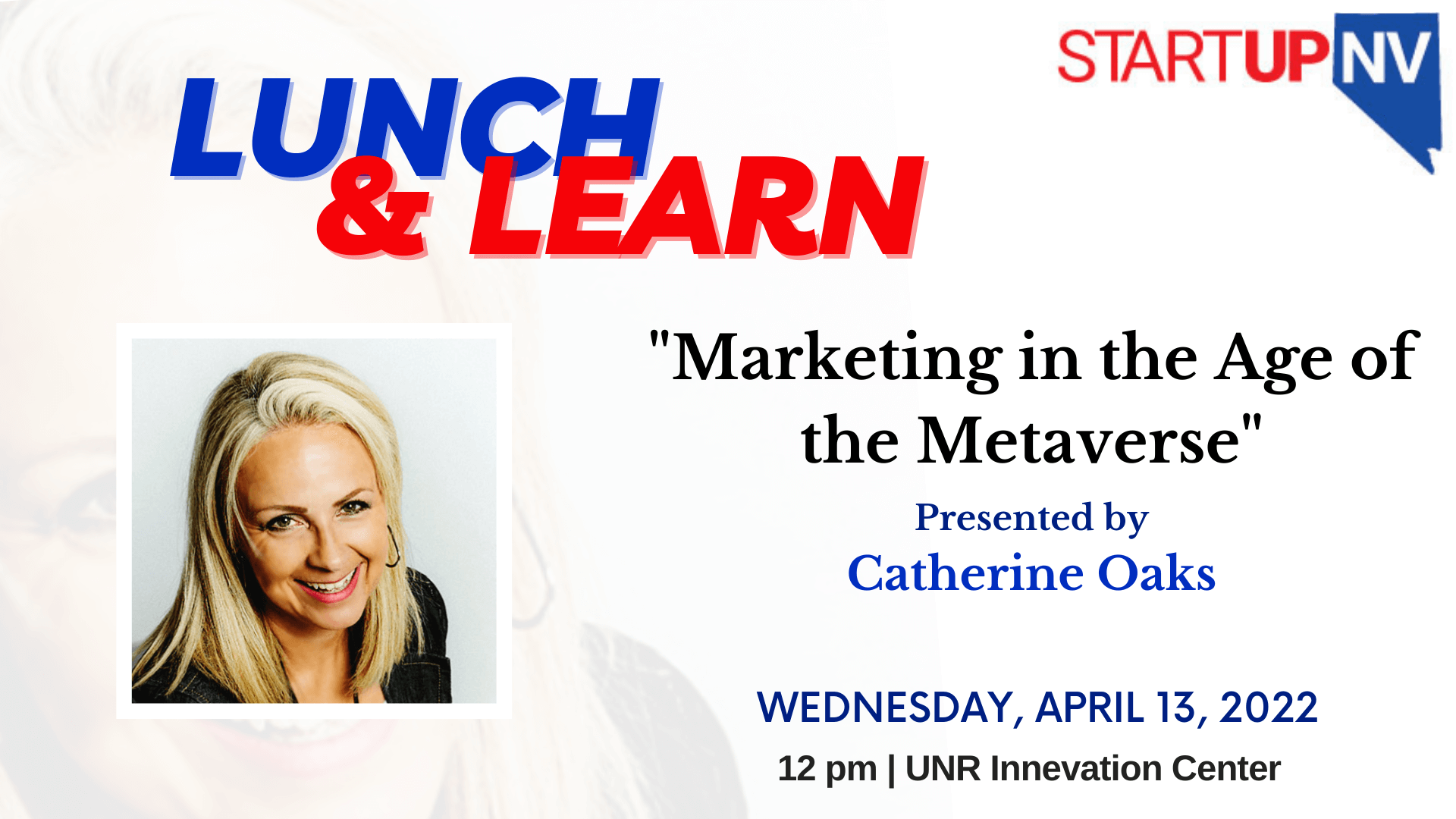 Lunch and Learn by Catherine Oaks marketing sizing template