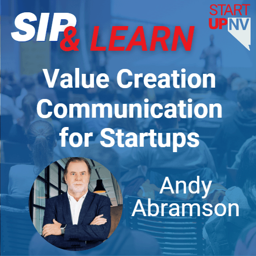 Sip and Learn by Andy Abramson pre seed fund