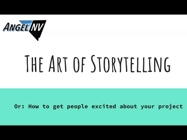 The Art of Story Telling founder bootcamp 2