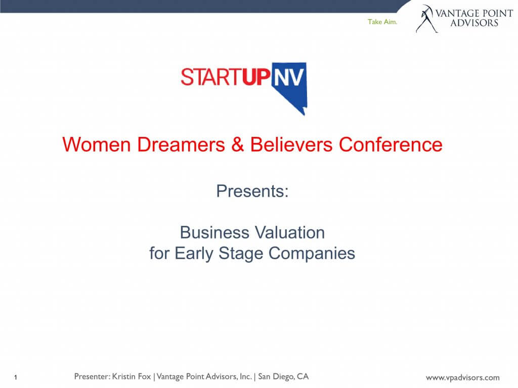 Women Dreamers and Believers Conference startup nv 2