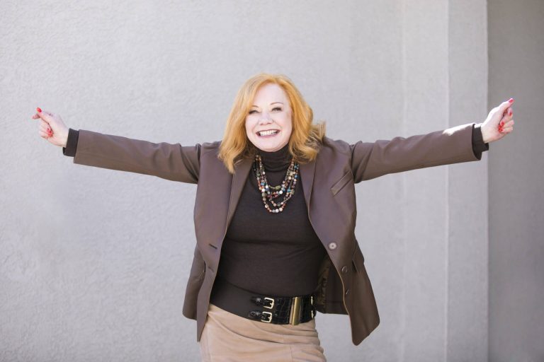 joyful woman business investors wanted