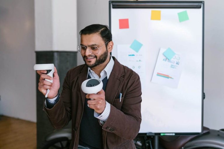 man happily playing nevada entrepreneur network 1