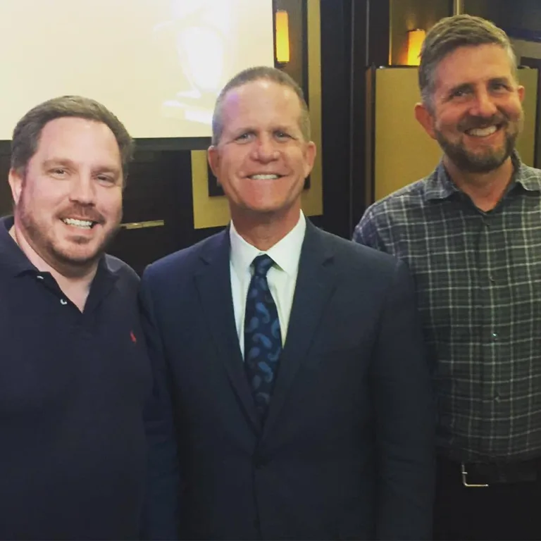 Pictured left to right- Eric Madison, Mark Hutchinson, Jeff Saling.